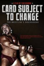 Watch Card Subject to Change Putlocker