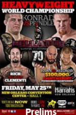 Watch Bellator  Fighting Championships 70 Preliminaries Putlocker