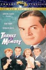 Watch Thanks for the Memory Putlocker