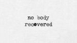 Watch No Body Recovered (TV Special 2021) Putlocker