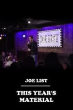 Watch Joe List: This Year\'s Material (TV Special 2022) Putlocker